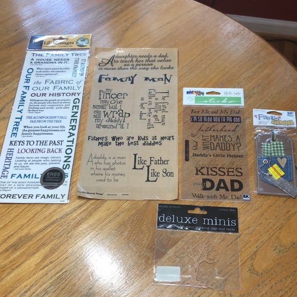 Family scrapbook stickers / embellishments - Picture 4 of 16